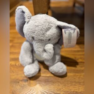 NWT STEPPING STONES CARRIED AWAY plush grey elephant backpack with tags